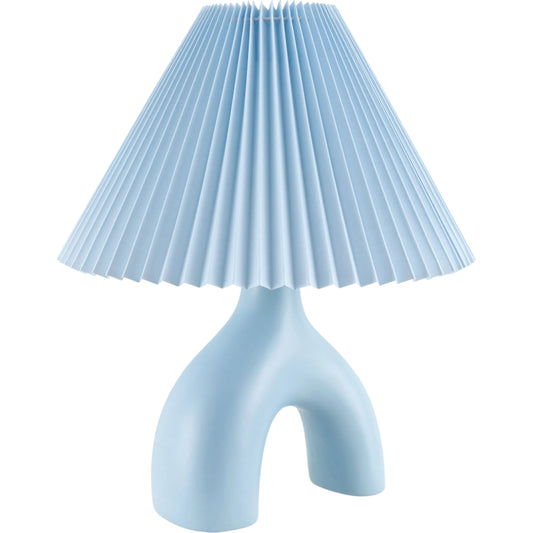 Alvik Accent Table Lamp by Livabliss. Made from ceramic, linen, plastic in a unique style.