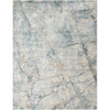 Light Beige, Light Gray, Gray, Pale Blue, Tan, Deep Teal / 2' x 2'11"
