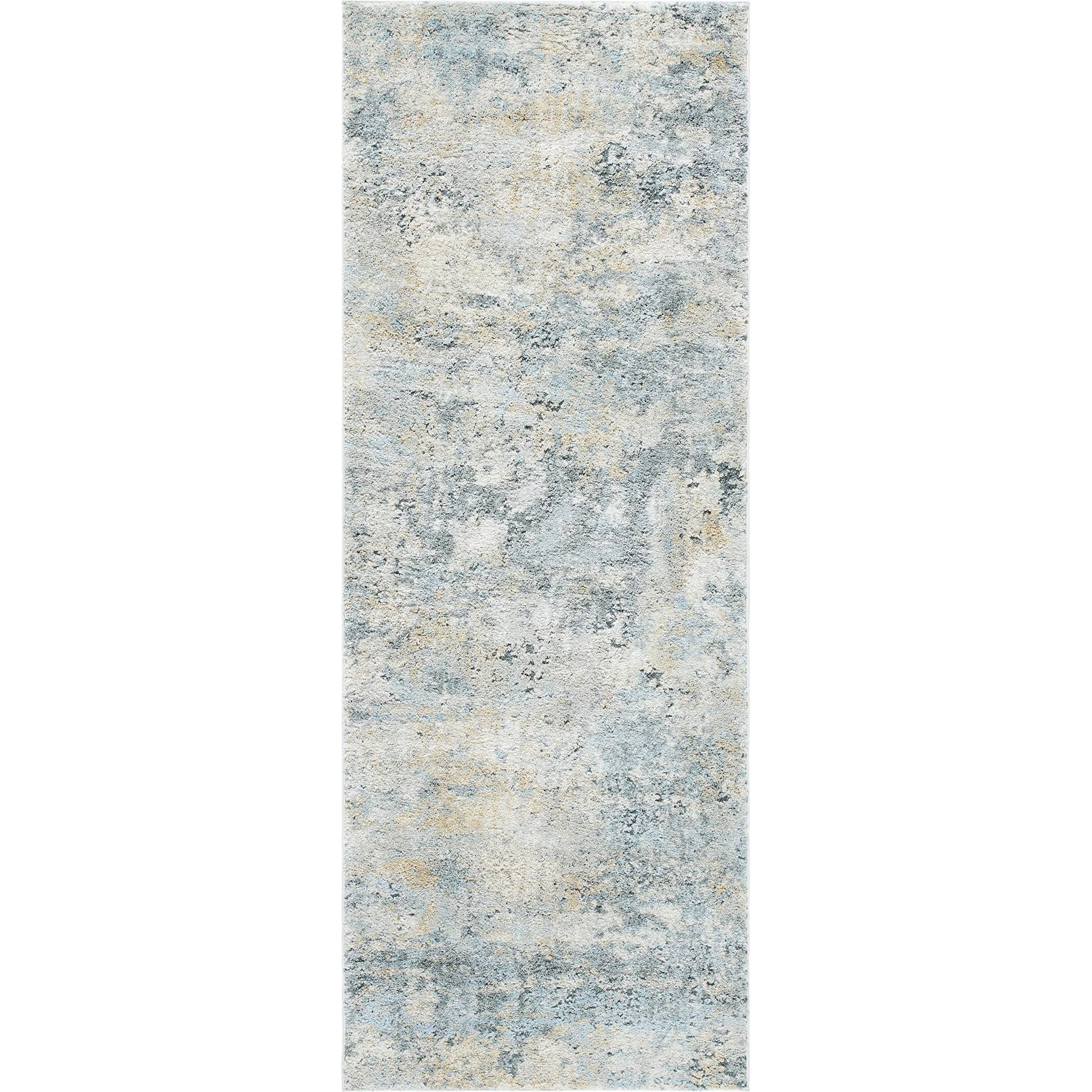Avellino Rug - 528156 by Livabliss in light gray, light beige, gray, deep teal, pale blue, tan. Made from polypropylene, polyester in a unique style.