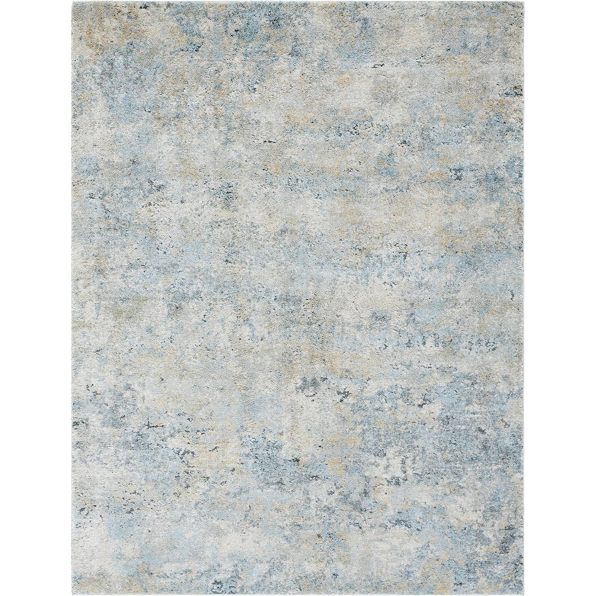 Avellino Rug - 528167 by Livabliss in light gray, light beige, pale blue, tan, deep teal, gray. Made from polypropylene, polyester in a unique style.