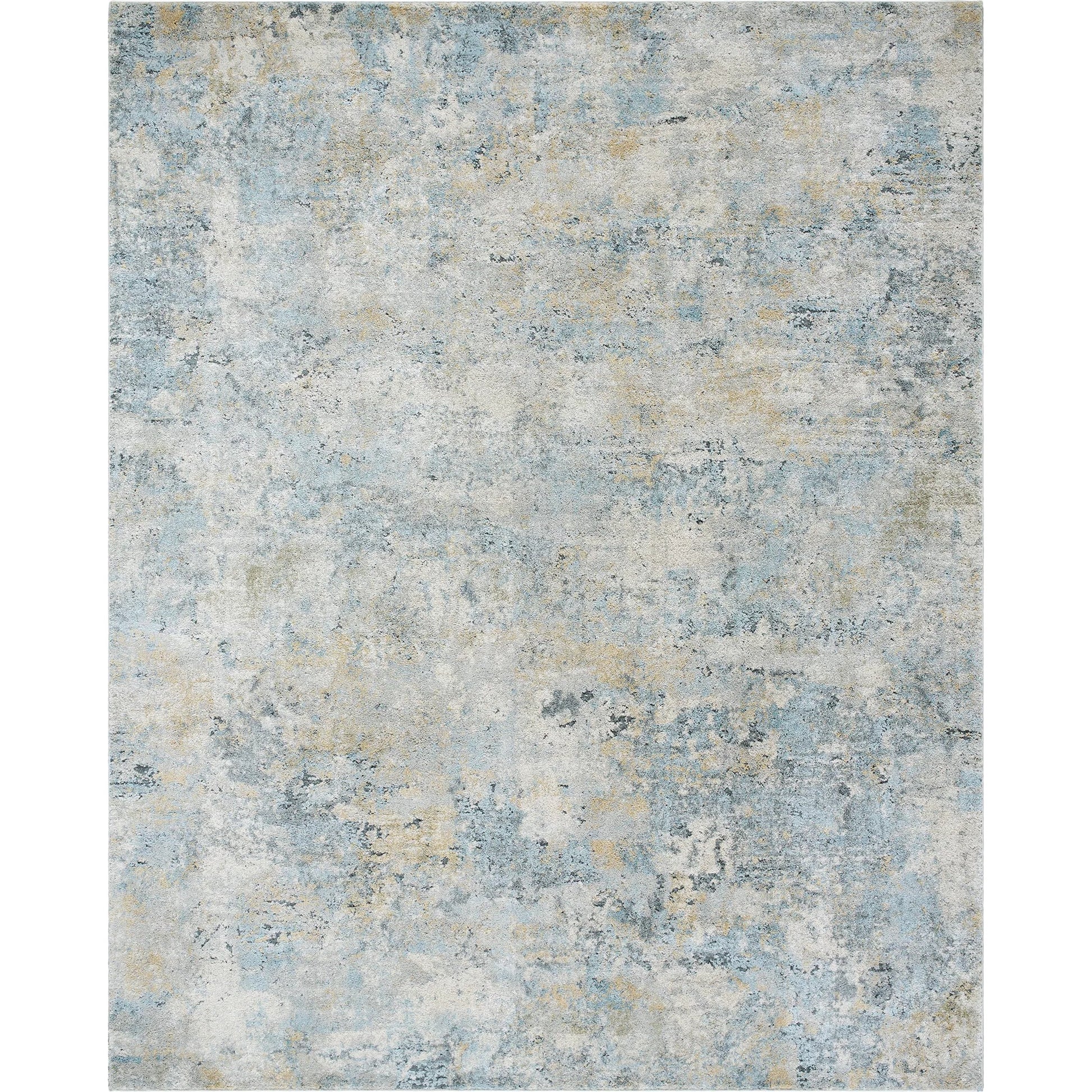Avellino Rug - 528167 by Livabliss in light gray, light beige, pale blue, tan, deep teal, gray. Made from polypropylene, polyester in a unique style.