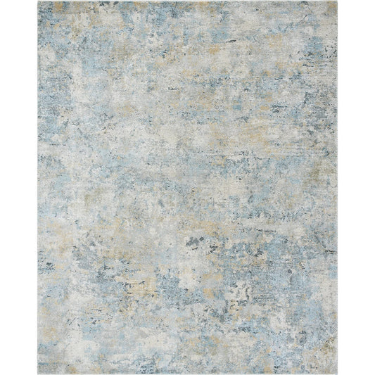 Avellino Rug - 528167 by Livabliss in light gray, light beige, pale blue, tan, deep teal, gray. Made from polypropylene, polyester in a unique style.