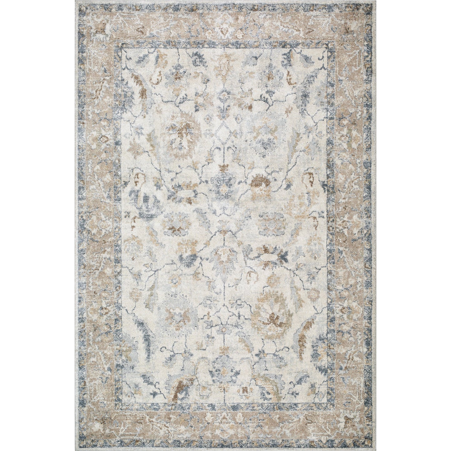 001 SI-2133025,SI-2133026,SI-2133027,SI-2133028,SI-2133029,SI-2133030,SI-2133031,SI-2133032 | Primary Silo | Avellino Rug - 529413 by Livabliss in light beige, light gray, gray, tan, deep teal. Made from face: 90% polypropylene, 10% polyester, warp: 100% c