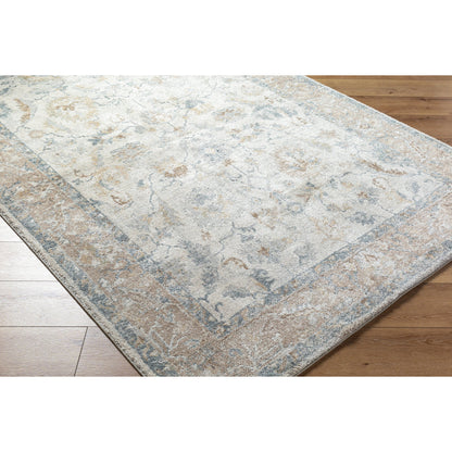 Avellino Rug - 529413 by Livabliss in light beige, light gray, gray, tan, deep teal. Made from face: 90% polypropylene, 10% polyester, warp: 100% cotton in a unique style.