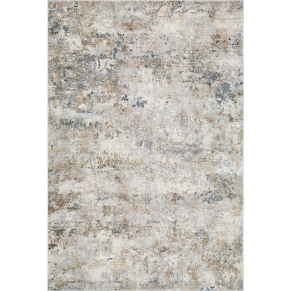 Avellino Rug - 529457 by Livabliss in light gray, light beige, deep teal, gray, tan. Made from face: 90% polypropylene, 10% polyester, warp: 100% c