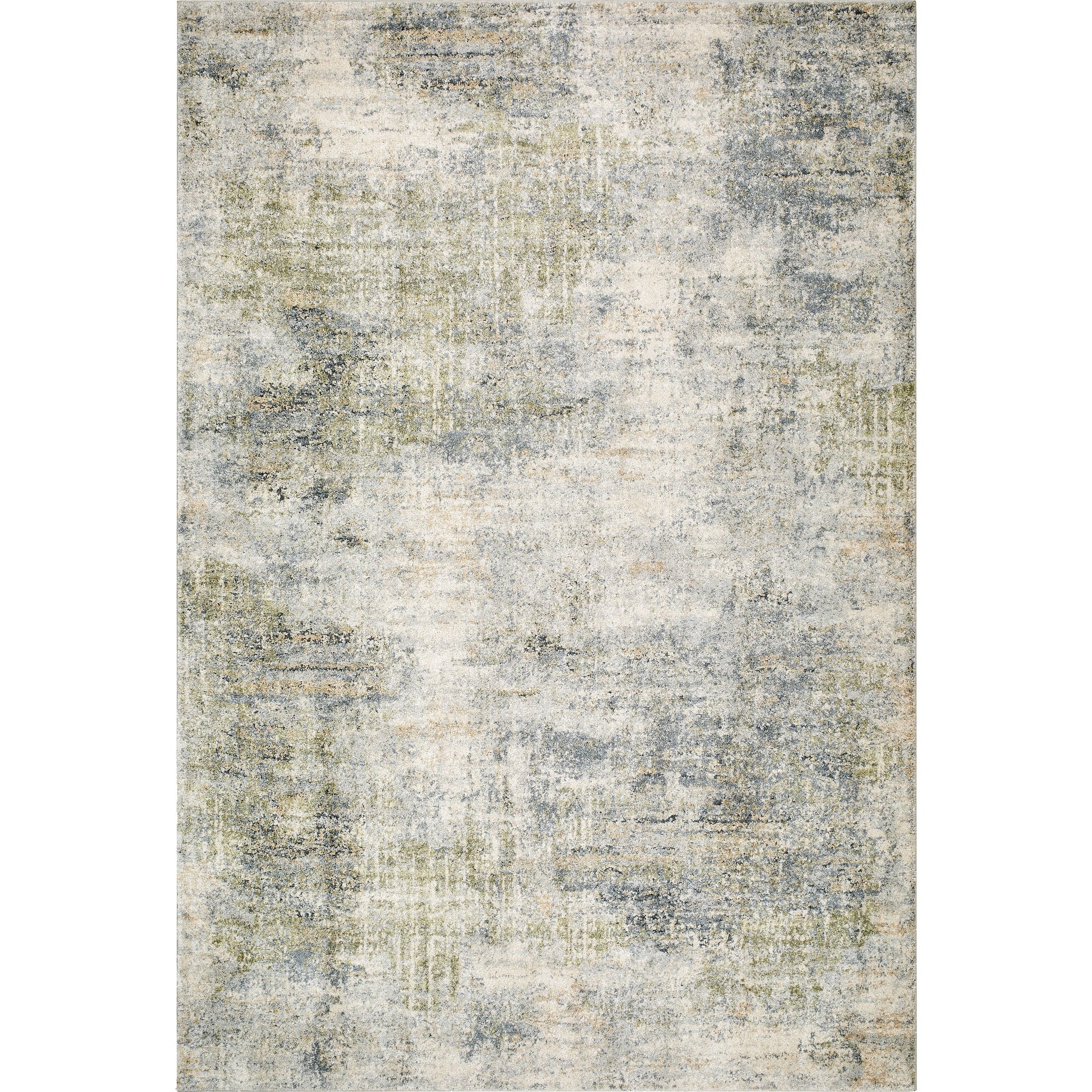 Avellino AVL-2328 Rug by Livabliss in light beige, light gray, gray, deep teal, olive, light olive. Made from face: 90% polypropylene, 10% polyeste