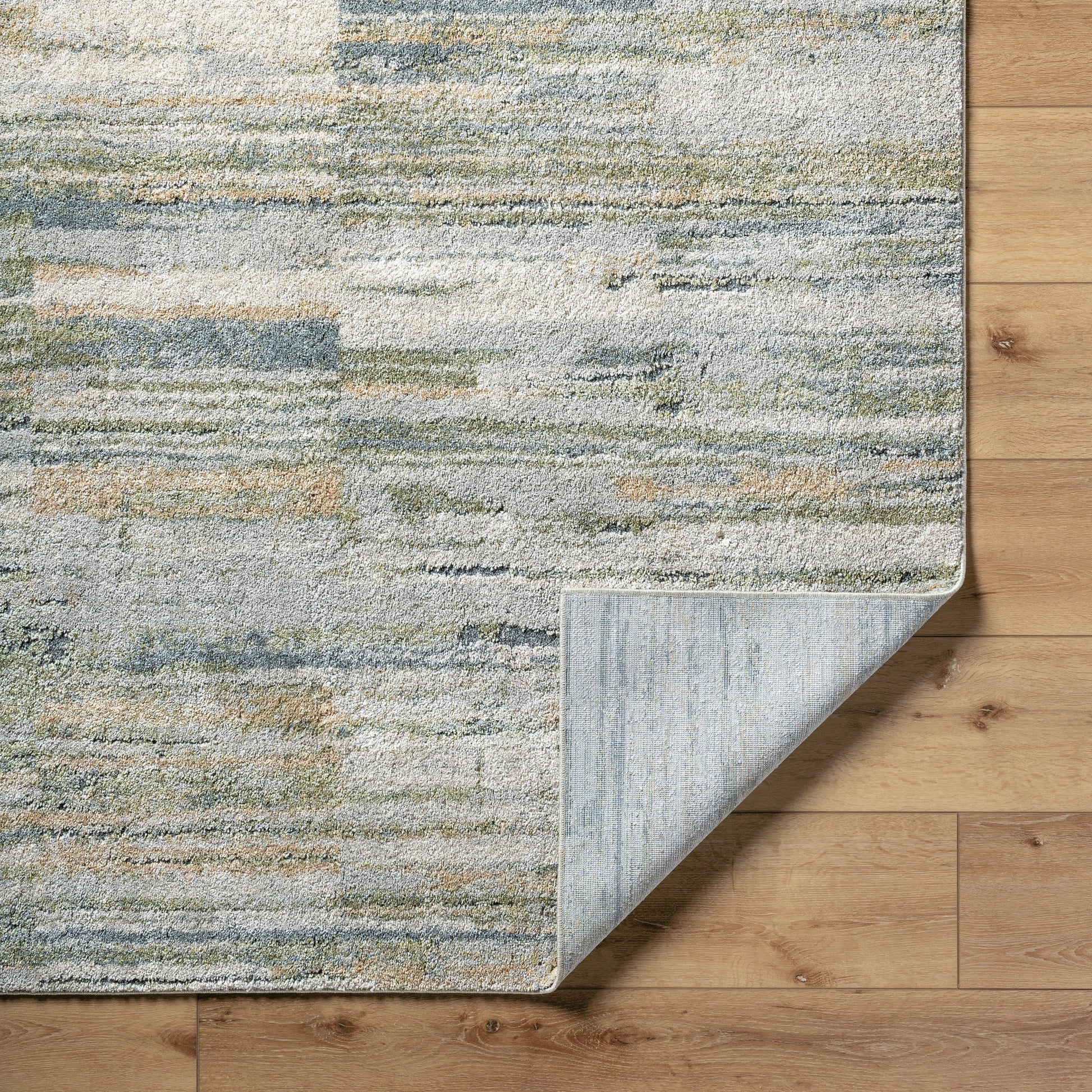Avellino AVL-2333 Rug by Livabliss in light gray, light beige, olive, light olive, gray, tan. Made from face: 90% polypropylene, 10% polyester, warp: 10