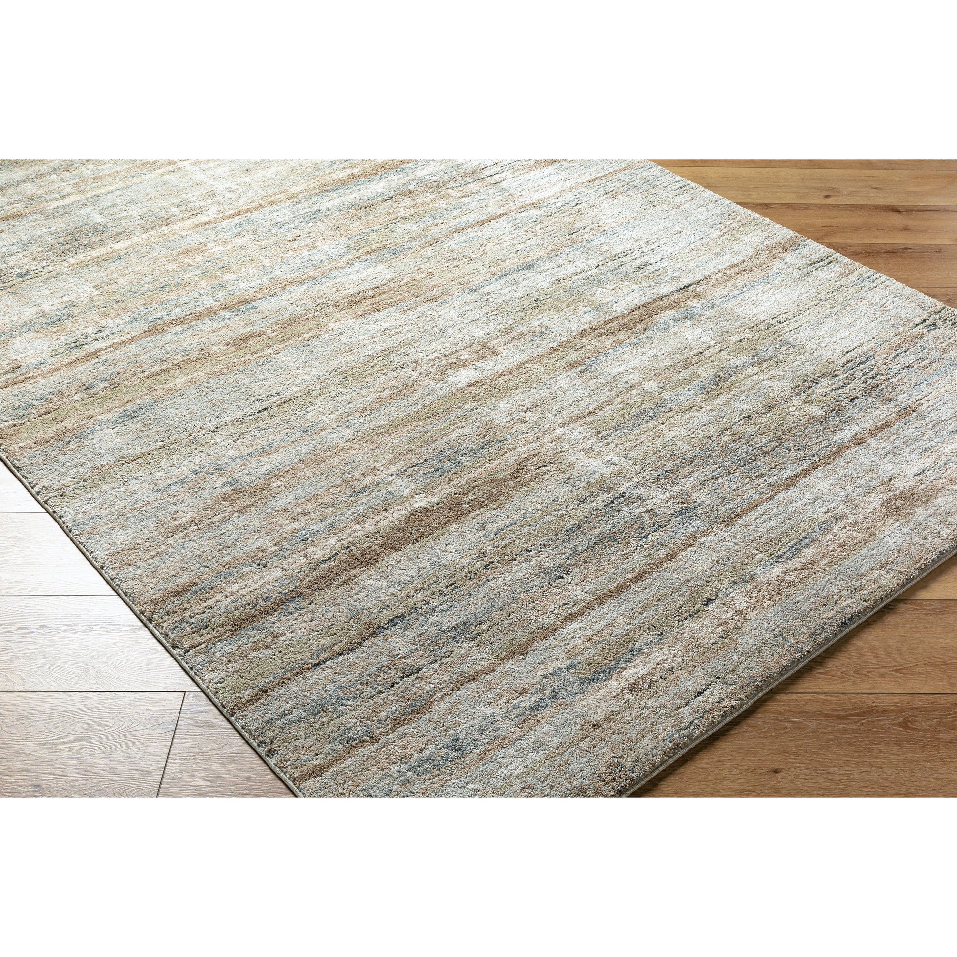 Avellino Rug by Livabliss in light gray, light beige, light olive, deep teal, tan. Made from polypropylene, polyester in a unique style.