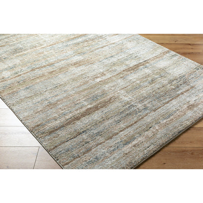 Avellino Rug by Livabliss in light gray, light beige, light olive, deep teal, tan. Made from polypropylene, polyester in a unique style.