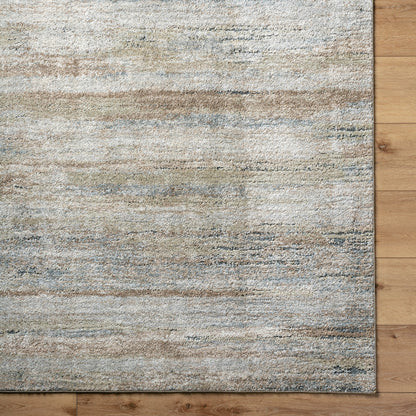 Avellino Rug by Livabliss in light gray, light beige, light olive, deep teal, tan. Made from polypropylene, polyester in a unique style.