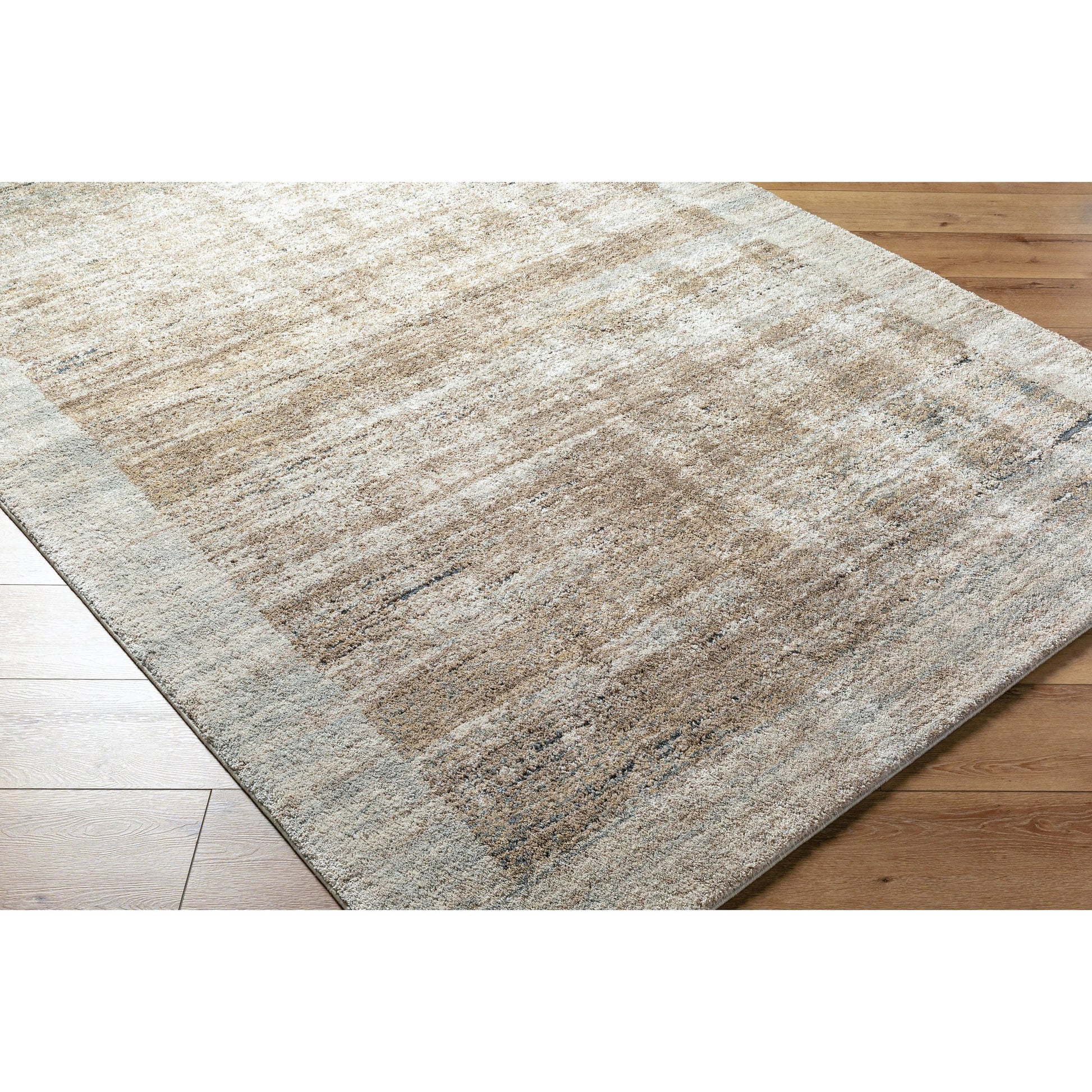 Avellino Rug - 529642 by Livabliss in light beige, light gray, tan, deep teal. Made from face: 90% polypropylene, 10% polyester, warp: 100% cotton in a unique style.