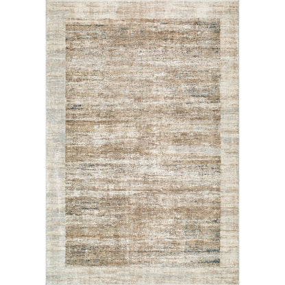 Avellino Rug - 529642 by Livabliss in light beige, light gray, tan, deep teal. Made from face: 90% polypropylene, 10% polyester, warp: 100% cotton 