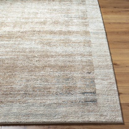 Avellino Rug - 529642 by Livabliss in light beige, light gray, tan, deep teal. Made from face: 90% polypropylene, 10% polyester, warp: 100% cotton in a 