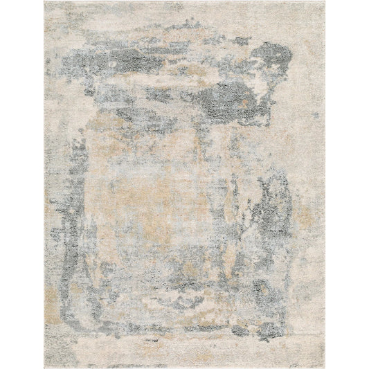 Avellino AVL-2348 Rug by Livabliss in light gray, light beige, gray, pale blue, deep teal, light olive. Made from polypropylene, polyester in a unique style.
