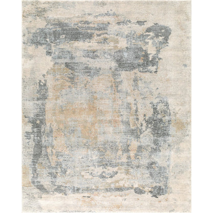 Avellino AVL-2348 Rug by Livabliss in light gray, light beige, gray, pale blue, deep teal, light olive. Made from polypropylene, polyester in a unique style.