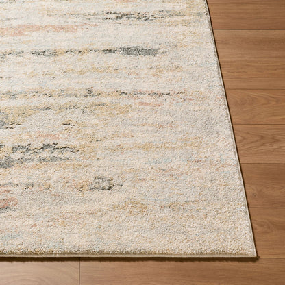 Avellino AVL-2350 Rug by Livabliss in light gray, light beige, tan, deep teal, rose, light olive. Made from polypropylene, polyester in a unique style.