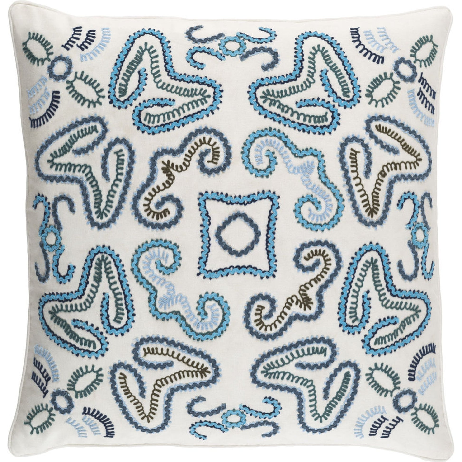 Avana Pillow - 11188 by Surya. Made from 100% cotton in a eclectic & global style.