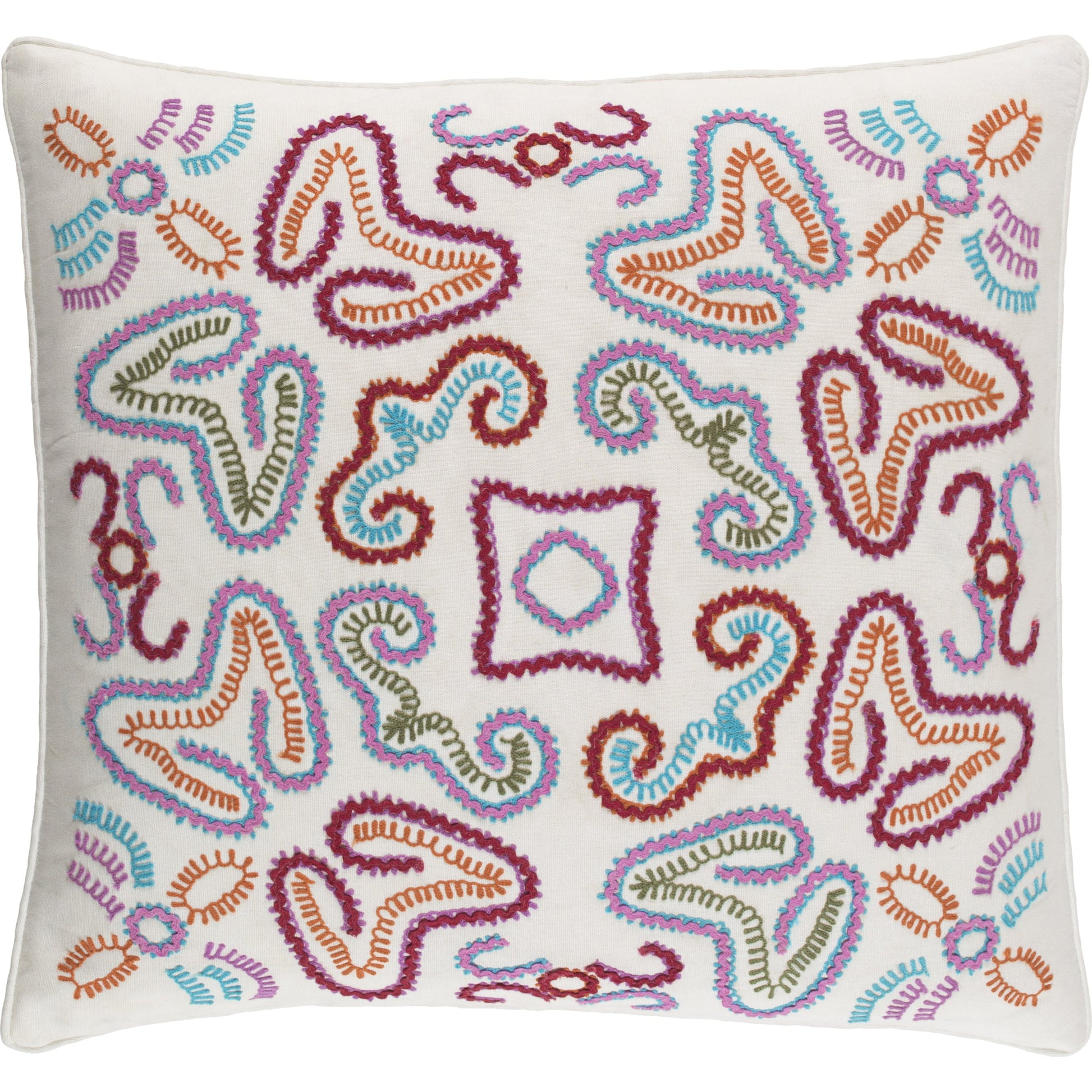 Avana Pillow - 11188 by Surya. Made from 100% cotton in a eclectic & global style.