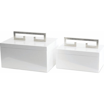 Avondale Boxes by Couture Lamps. Made from made of iron, mdf, resin material in a eclectic & global style.