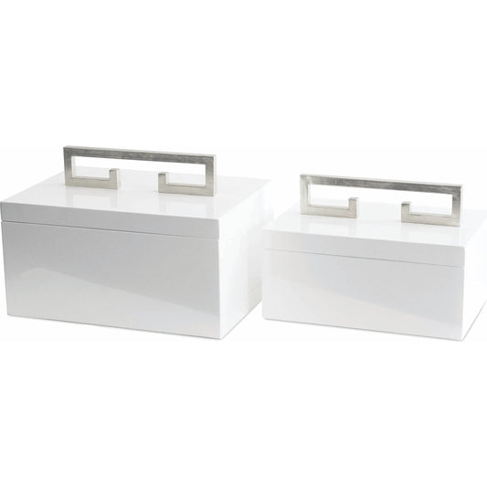 Avondale Boxes by Couture Lamps. Made from made of iron, mdf, resin material in a eclectic & global style.