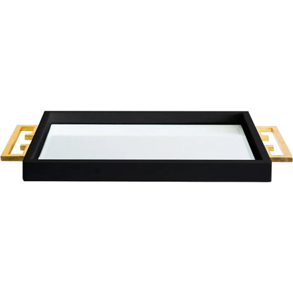 Avondale Tray by Couture Lamps. Made from mdf, mirror, iron in a eclectic & global style.