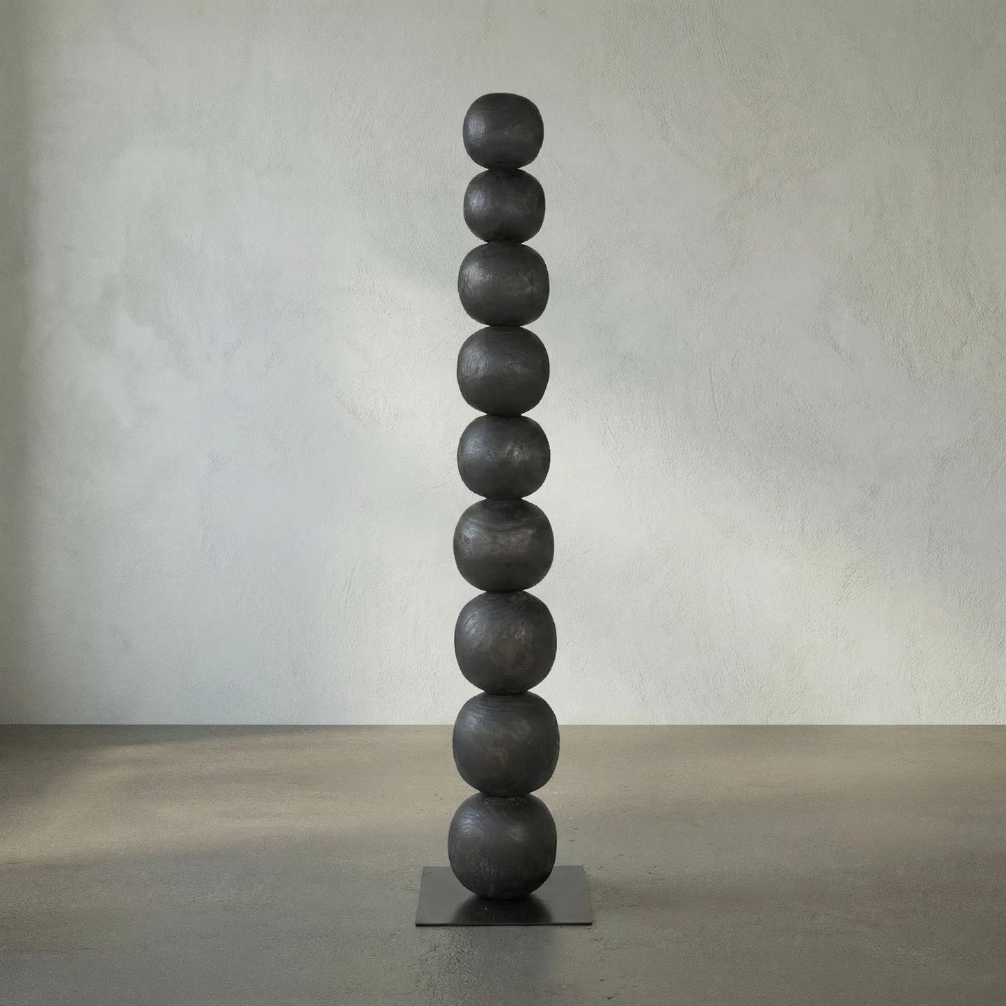 005 SI-2018518 | Lifestyle | Alpha by Noir in burnt black. Made from munggur and industrial steel in a modern style.