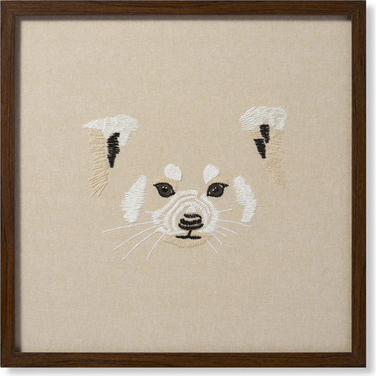 Red Panda Wall Art by Loloi in beige, ivory. Made from cotton in a unique style.