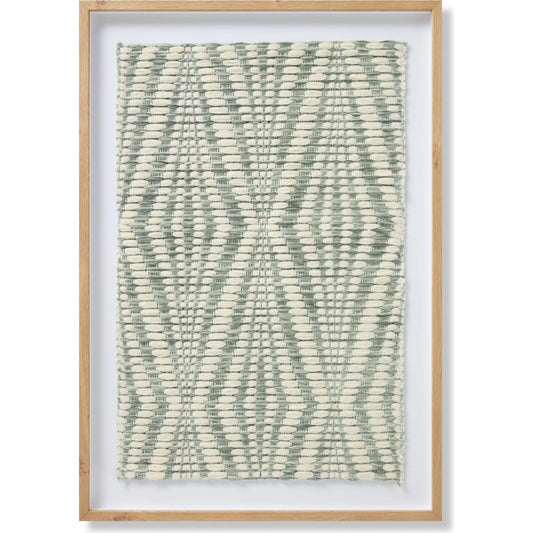 Dane Wall Art by Loloi in ivory, multi. Made from 50% wool / 50% polyester in a modern style.