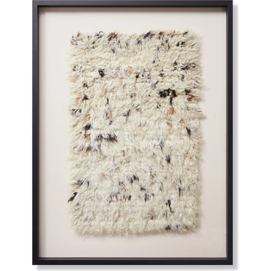 Vicuna Wall Art by Loloi in brown, ivory. Made from 100% wool in a modern style.
