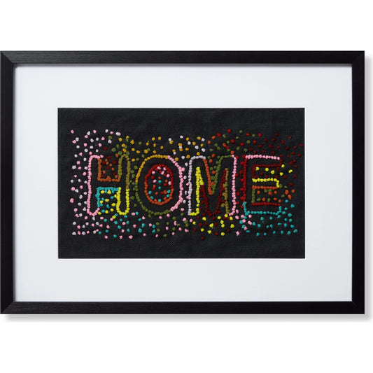 Down Home Wall Art by Loloi in black, multi. Made from jute / cotton in a modern style.