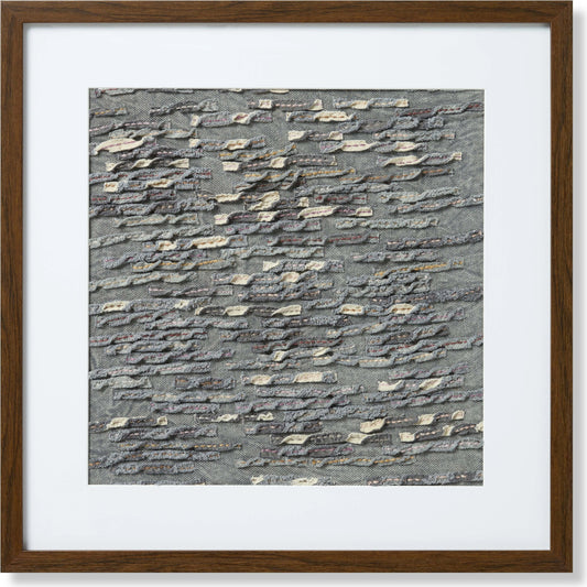 Mercury Wall Art by Loloi in grey. Made from cotton in a modern style.