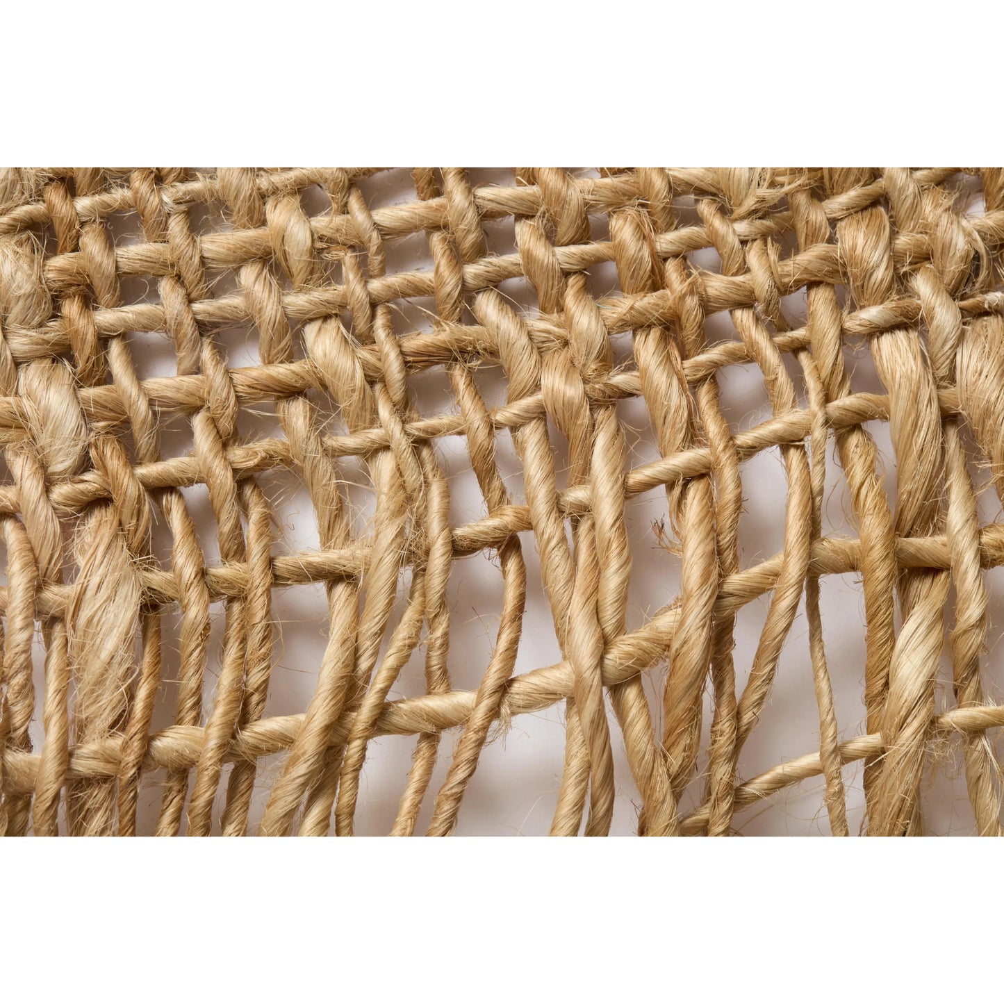 003 SI-2352443 | Closeup | Thatch Wall Decor by Loloi in taupe, ivory. Made from jute in a rustic style.