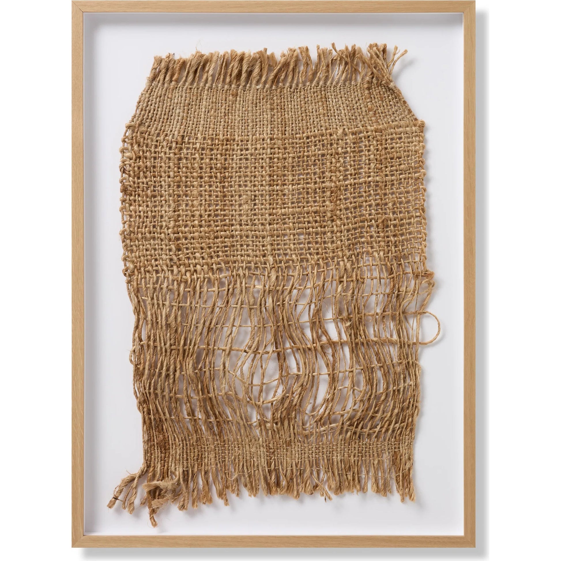 Thatch Wall Decor by Loloi in taupe, ivory. Made from jute in a rustic style.