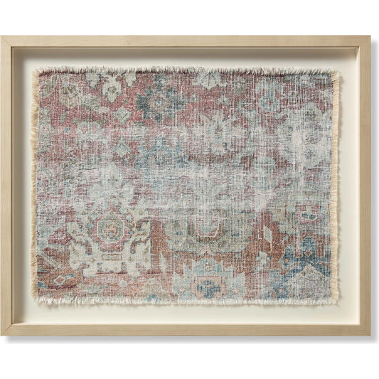 Cripple Creek Wall Art by Loloi in pink, ivory. Made from cotton / polyester in a modern style.