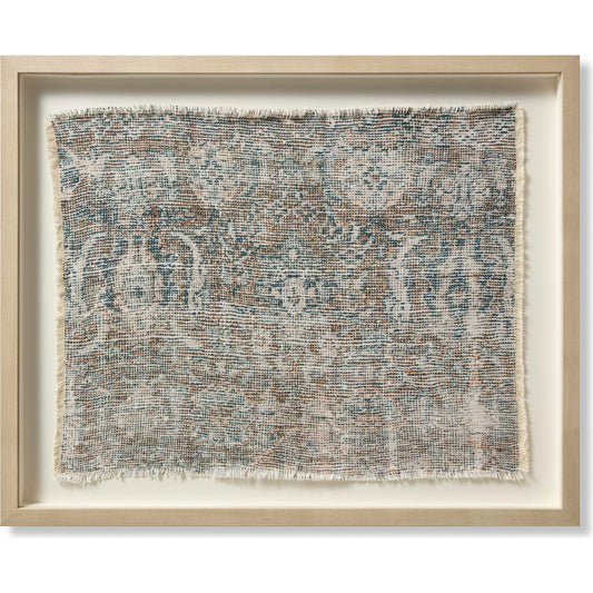 Salem Wall Art by Loloi in ivory, brown. Made from cotton / polyester in a modern style.