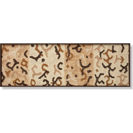 Grand Bara Wall Art by Loloi in beige, brown. Made from wool, jute, cotton in a unique style.