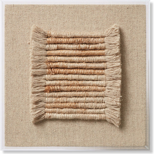 Whole Wall Decor by Loloi in beige, ivory. Made from wool, jute in a unique style.