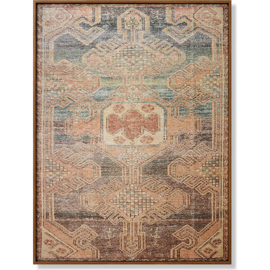 Saint Wall Decor by Loloi in gold, multi. Made from cotton, polyester in a unique style.