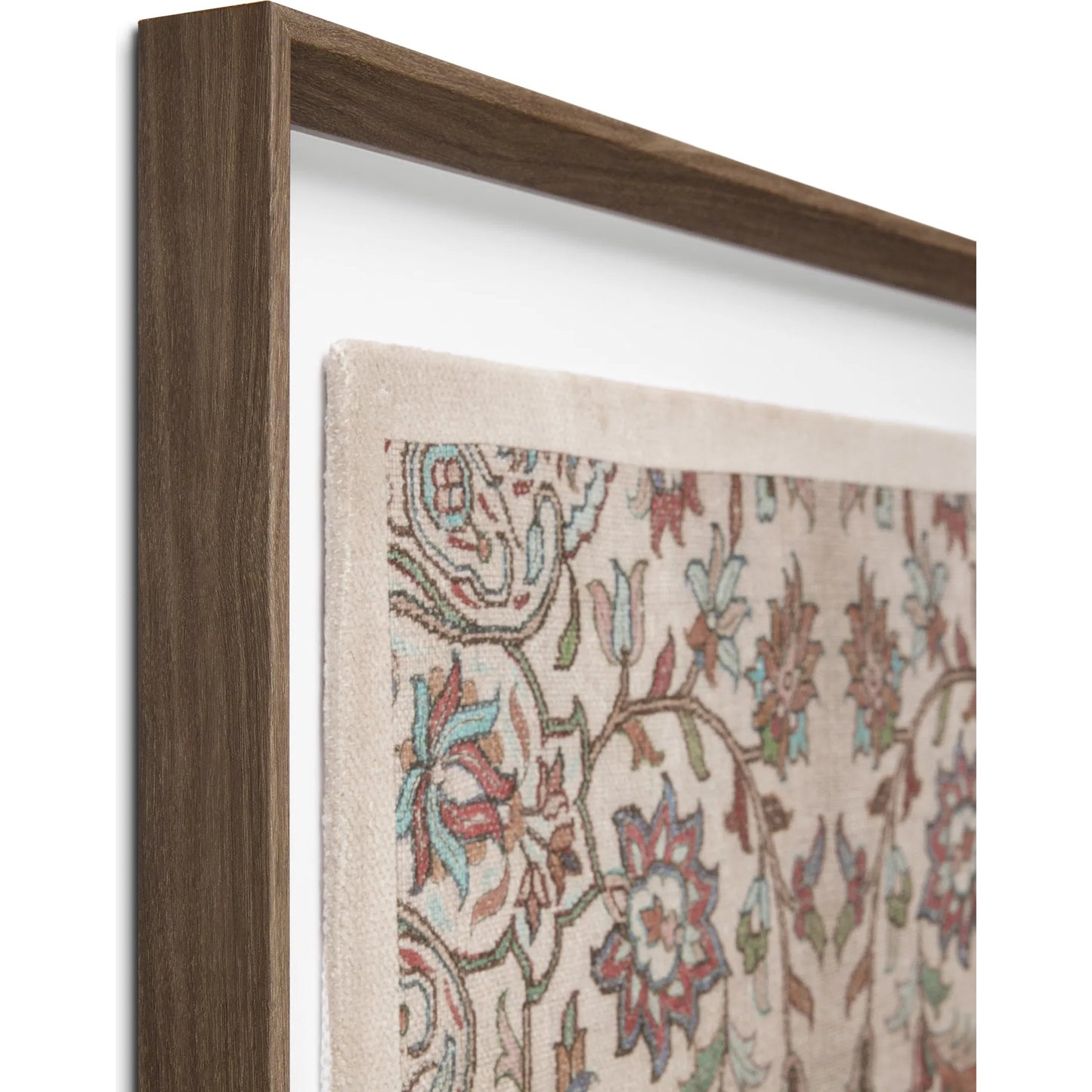 003 SI-2527295 | Closeup | Rug Map Primary Wall Decor by Loloi in multi. Made from polyester, cotton, wool in a traditional style.