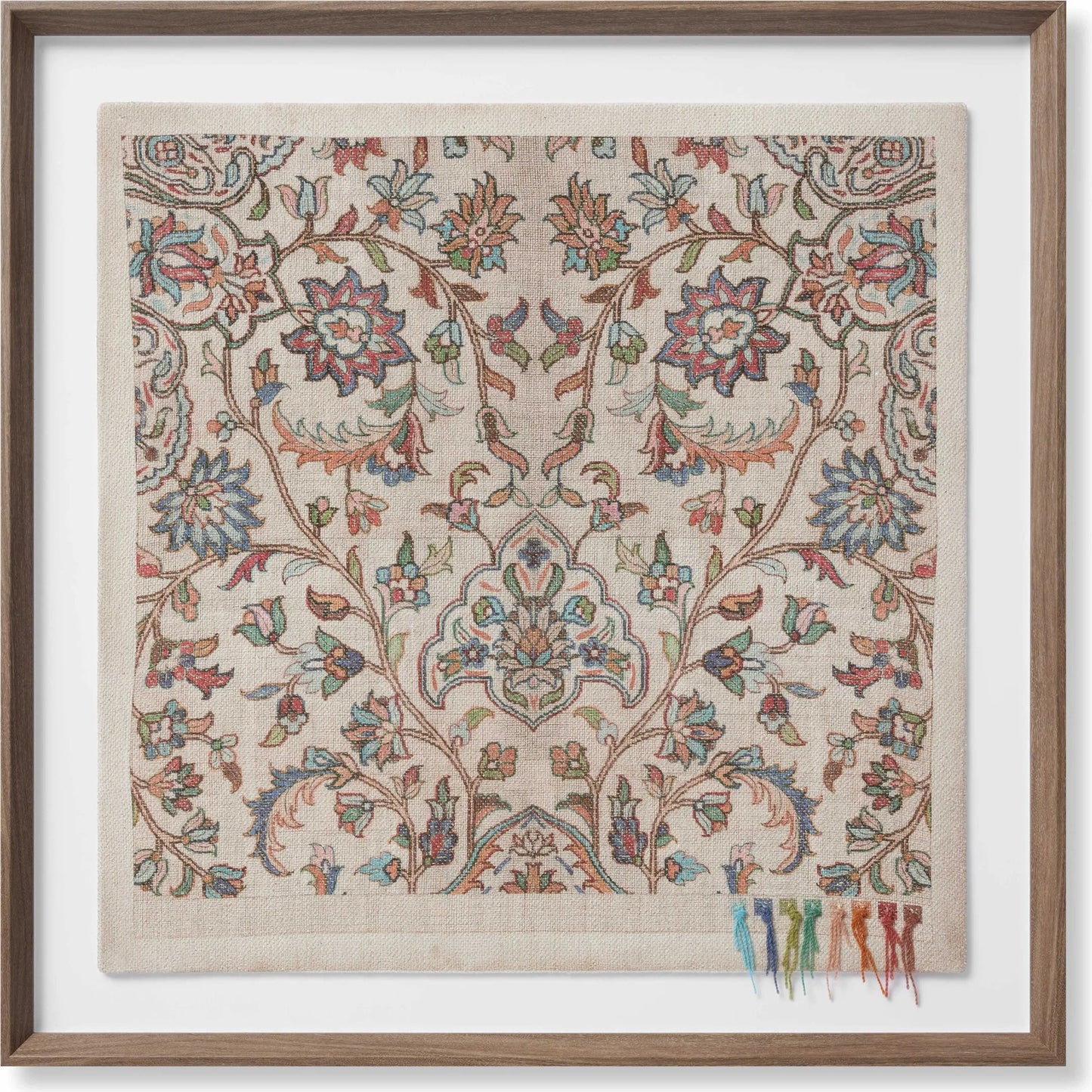 000 SI-2527295 | Primary Silo | Rug Map Primary Wall Decor by Loloi in multi. Made from polyester, cotton, wool in a traditional style.