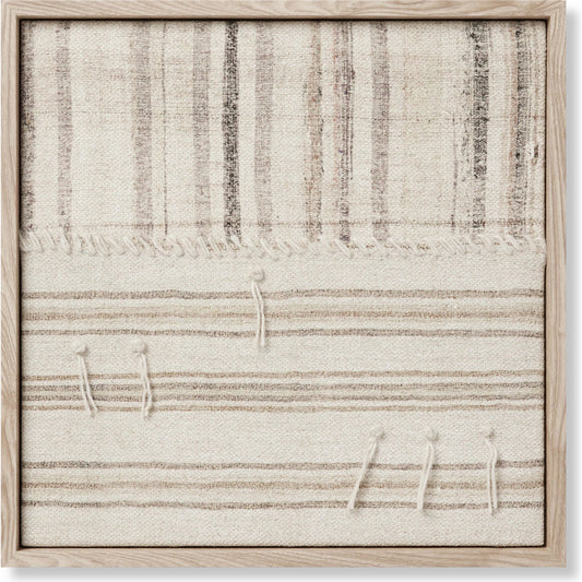 Patcc Wall Decor by Loloi in beige, brown. Made from polyester, cotton, wool in a unique style.