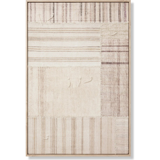 Renew Wall Decor by Loloi in beige, brown. Made from polyester, cotton, wool in a unique style.