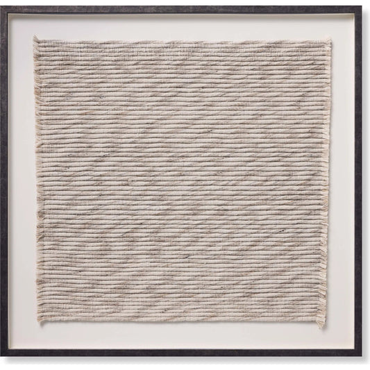 Sunst Wall Decor by Loloi in beige, ivory. Made from polyester, wool in a unique style.