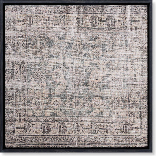 Berga Wall Decor by Loloi in green, multi. Made from polyester, chenille in a unique style.