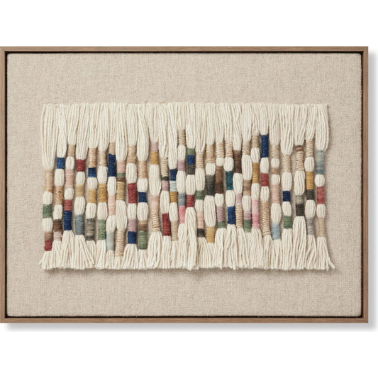 Newap Wall Decor by Loloi in multi. Made from 100% wool in a unique style.