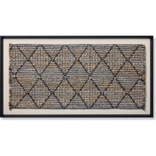 Nuitx Wall Decor by Loloi in grey, beige. Made from jute, wool, polyester in a unique style.