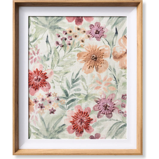 Menthe Wall Decor by Loloi in natural. Made from 100% cotton in a rustic style.