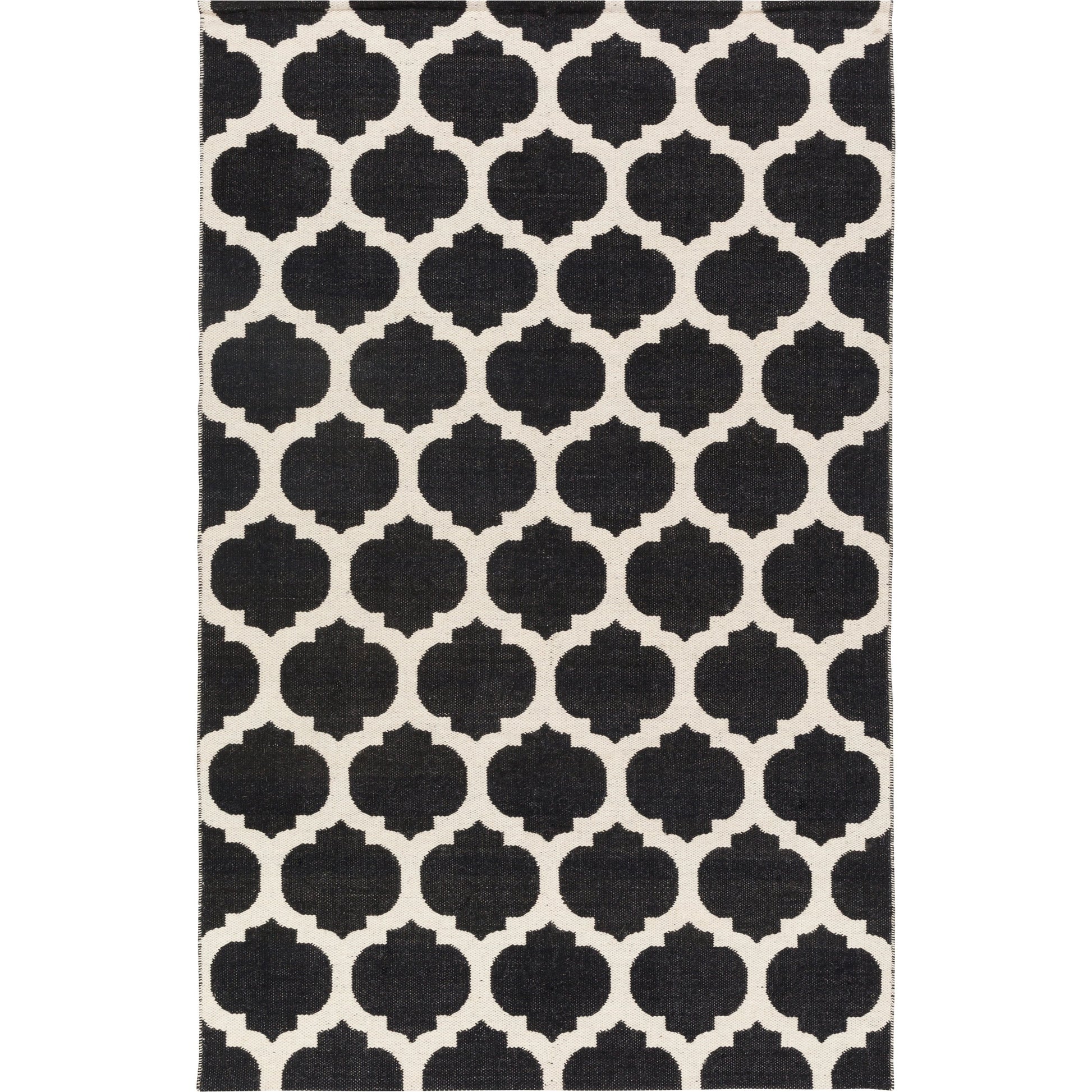 Faithful Rug - 28892 by Surya in black. Made from face: 100% wool in a unique style.