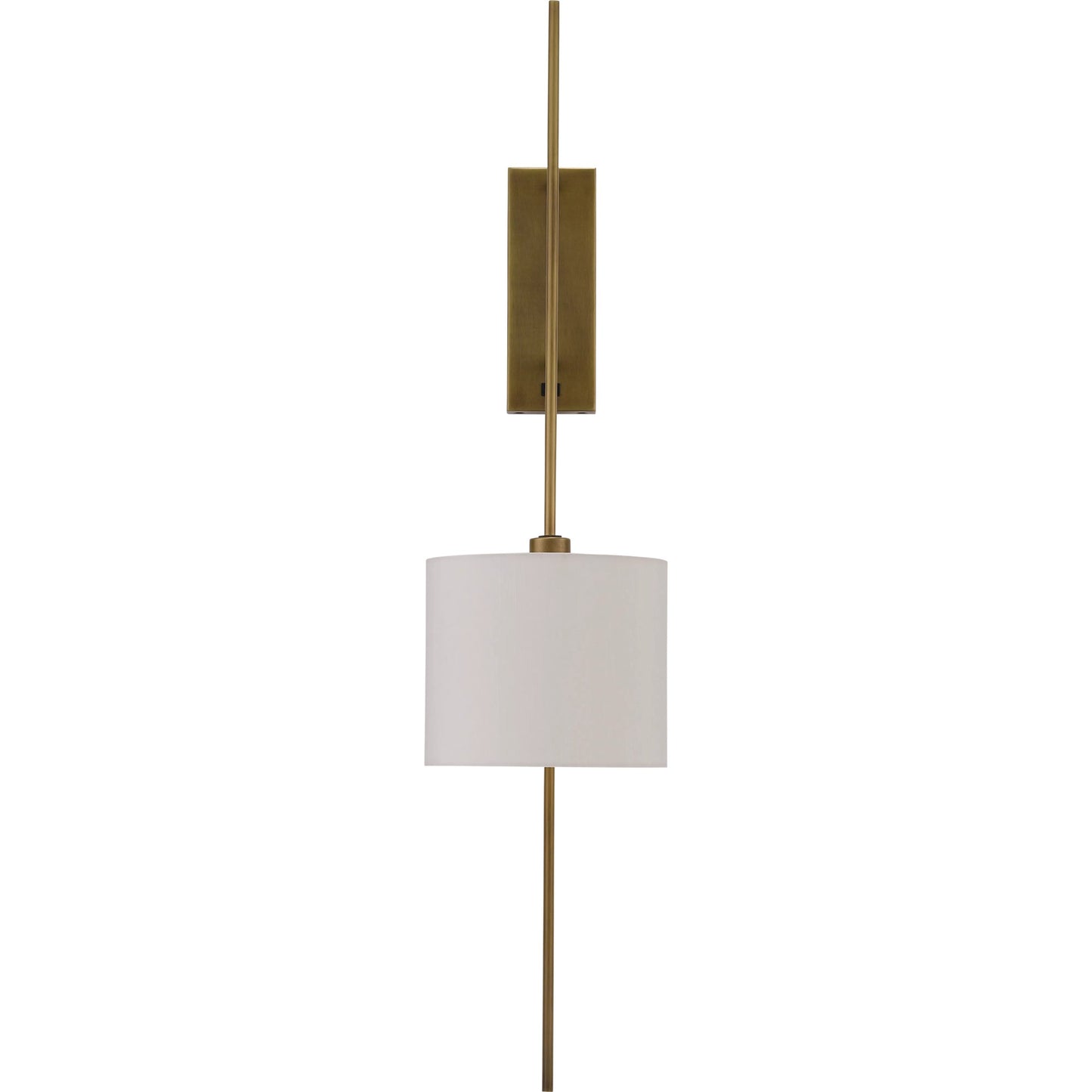 019 S-291318 | Additional Silo | Savill Wall Sconce by Currey and Company in antique brass. Made from metal in a transitional style.