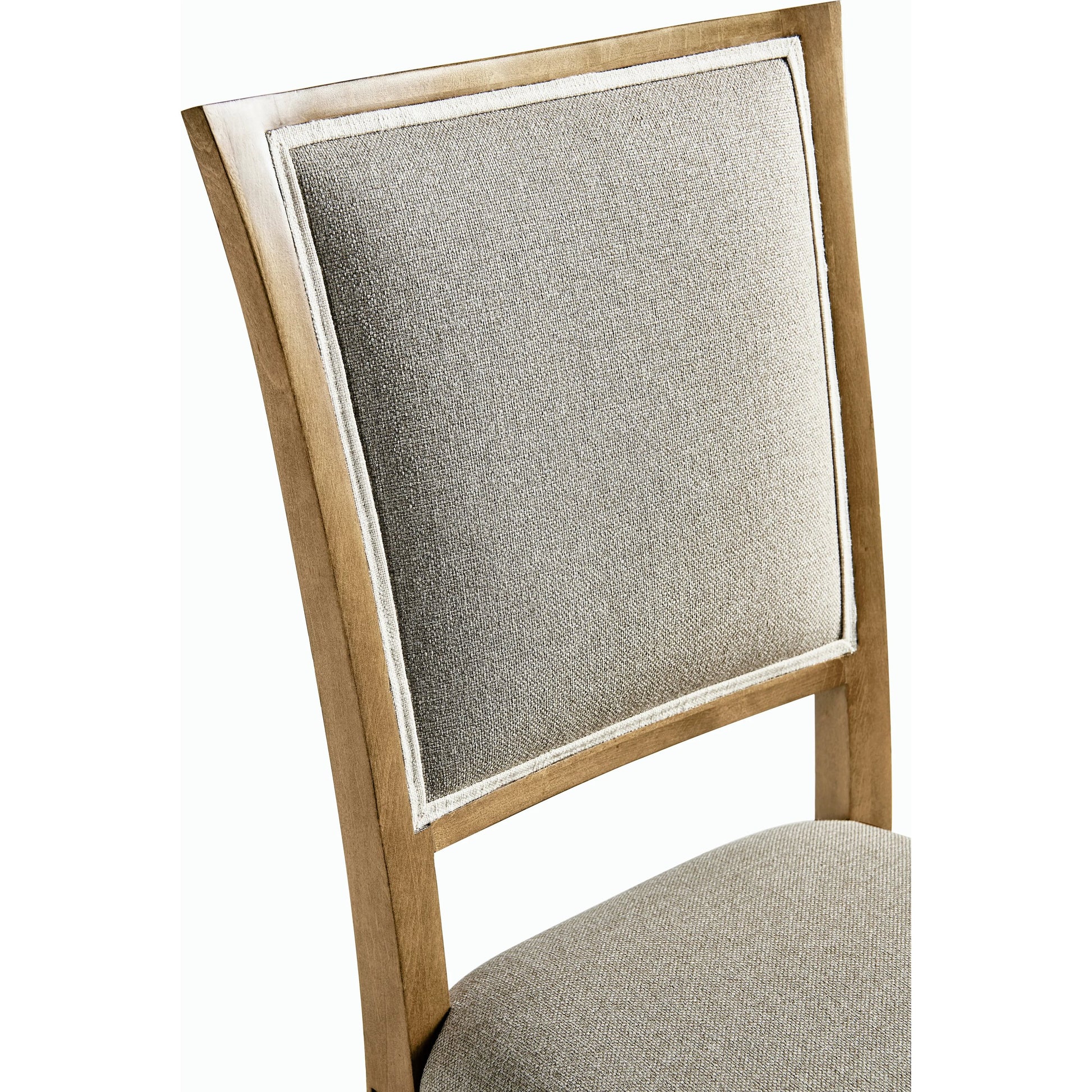 Timeless Flare Uph. Side Chair by Jonathan Charles. Made from beech wood, foam, fabric in a modern style.